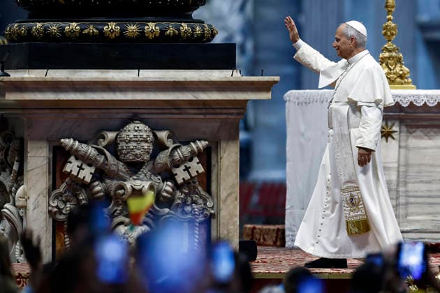 August 12, 2026, Vatican City, VATICAN: Pope Leo XIV during the weekly general audience in Saint Peter s Basilica, in Vatican City, 12 August 2026. ANSA ANGELO CARCONI. Vatican City VATICAN  - ZUMAa110 20260812_zaf_a110_001 Copyright: xAngeloxCarconix
