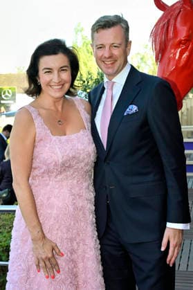 Dorothee Bär mit Ehemann Oliver Bär bei der Media Night der FEI World Championships Aachen 2026 im Champions Circle am Reitstadion. Aachen, 11.08.2026 *** Dorothee Bär with her husband Oliver Bär at the Media Night for the 2026 FEI World Championships Aachen in the Champions Circle at the Aachen Equestrian Stadium, August 11, 2026 Foto:xC.xAdolph xFuturexImagex fei_6833