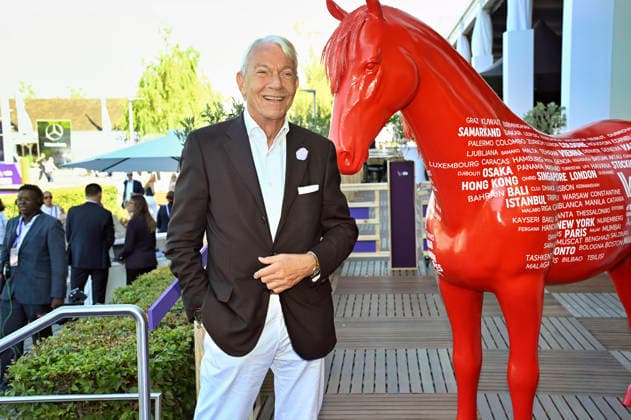 Jo Groebel bei der Media Night der FEI World Championships Aachen 2026 im Champions Circle am Reitstadion. Aachen, 11.08.2026 *** Jo Groebel at the Media Night for the 2026 FEI World Championships Aachen in the Champions Circle at the Aachen Equestrian Stadium, August 11, 2026 Foto:xC.xAdolph xFuturexImagex fei_6845