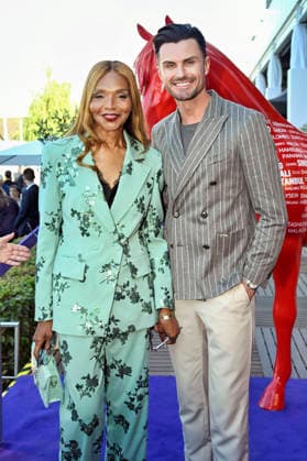Valerie Campbell und Paul Henry Duval bei der Media Night der FEI World Championships Aachen 2026 im Champions Circle am Reitstadion. Aachen, 11.08.2026 *** Valerie Campbell and Paul Henry Duval at the Media Night for the 2026 FEI World Championships Aachen in the Champions Circle at the Aachen Equestrian Stadium, August 11, 2026 Foto:xC.xAdolph xFuturexImagex fei_6854
