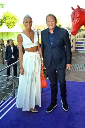 Anna Freitag und Björn Freitag bei der Media Night der FEI World Championships Aachen 2026 im Champions Circle am Reitstadion. Aachen, 11.08.2026 *** Anna Freitag and Björn Freitag at the Media Night for the 2026 FEI World Championships Aachen in the Champions Circle at the Aachen Equestrian Stadium, August 11, 2026 Foto:xC.xAdolph xFuturexImagex fei_6855