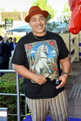 Lou Bega bei der Media Night der FEI World Championships Aachen 2026 im Champions Circle am Reitstadion. Aachen, 11.08.2026 *** Lou Bega at the Media Night for the 2026 FEI World Championships Aachen in the Champions Circle at the Aachen Equestrian Stadium, August 11, 2026 Foto:xC.xAdolph xFuturexImagex fei_6864