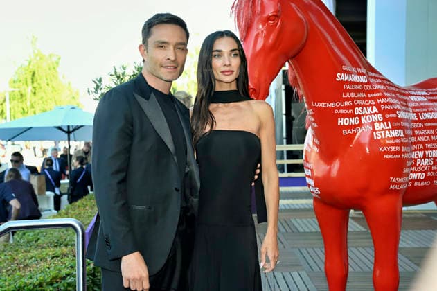 Ed Westwick und Amy Jackson bei der Media Night der FEI World Championships Aachen 2026 im Champions Circle am Reitstadion. Aachen, 11.08.2026 *** Ed Westwick and Amy Jackson at the Media Night for the 2026 FEI World Championships Aachen in the Champions Circle at the Aachen Equestrian Stadium, August 11, 2026 Foto:xC.xAdolph xFuturexImagex fei_6884