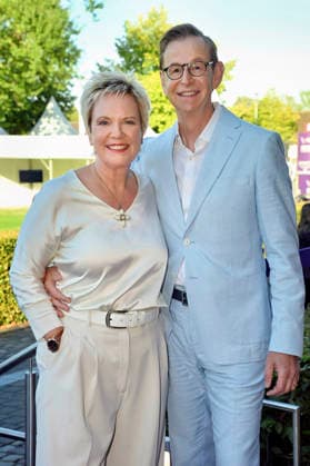 Brigit Lechtermann und Ingo Kersting bei der Media Night der FEI World Championships Aachen 2026 im Champions Circle am Reitstadion. Aachen, 11.08.2026 *** Brigit Lechtermann and Ingo Kersting at the Media Night for the 2026 FEI World Championships Aachen in the Champions Circle at the Aachen Equestrian Stadium, August 11, 2026 Foto:xC.xAdolph xFuturexImagex fei_6941