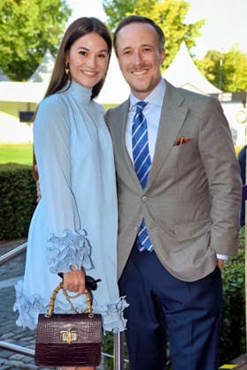 Andrea Laschet und Joe Laschet bei der Media Night der FEI World Championships Aachen 2026 im Champions Circle am Reitstadion. Aachen, 11.08.2026 *** Andrea Laschet and Joe Laschet at the Media Night for the 2026 FEI World Championships Aachen in the Champions Circle at the Aachen Equestrian Stadium, August 11, 2026 Foto:xC.xAdolph xFuturexImagex fei_6963