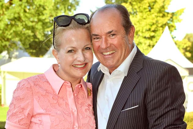 Wolfram Kons mit Ehefrau Alexa Apermann bei der Media Night der FEI World Championships Aachen 2026 im Champions Circle am Reitstadion. Aachen, 11.08.2026 *** Wolfram Kons with his wife Alexa Apermann at the Media Night for the 2026 FEI World Championships Aachen in the Champions Circle at the Aachen Equestrian Stadium, August 11, 2026 Foto:xC.xAdolph xFuturexImagex fei_6968