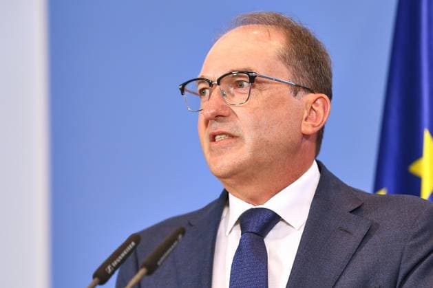 Berlin, Deutschland, 12.08.2026: Bundeskanzleramt: Pressekonferenz zur Reform des Rechts der Nachrichtendienste: Bundesminister des Innern Alexander Dobrindt (CSU) *** Berlin, Germany, August 12, 2026 Federal Chancellery Press Conference on the Reform of Intelligence Service Law Federal Minister of the Interior Alexander Dobrindt (CSU) Copyright: xdtsxNachrichtenagenturx dts_130009