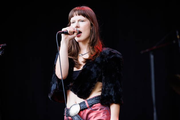 Fuzzycat Organ Quartet live at Oyafestivalen 2026 Oslo, Norway. 12th, August 2026. The Norwegian band Fuzzycat Organ Quartet performs a live concert during the Norwegian music festival Oyafestivalen 2026 in Oslo. Here vocalist Synne Hellebo is seen live on stage Norway, Oslo  Copyright: xGonzalesxPhoto KetilxMartinsenx