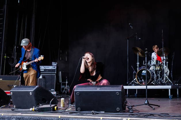 Fuzzycat Organ Quartet live at Oyafestivalen 2026 Oslo, Norway. 12th, August 2026. The Norwegian band Fuzzycat Organ Quartet performs a live concert during the Norwegian music festival Oyafestivalen 2026 in Oslo. Here vocalist Synne Hellebo is seen live on stage Norway, Oslo  Copyright: xGonzalesxPhoto KetilxMartinsenx