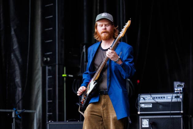Fuzzycat Organ Quartet live at Oyafestivalen 2026 Oslo, Norway. 12th, August 2026. The Norwegian band Fuzzycat Organ Quartet performs a live concert during the Norwegian music festival Oyafestivalen 2026 in Oslo. Here bass player Havard Solli is seen live on stage. Norway, Oslo  Copyright: xGonzalesxPhoto KetilxMartinsenx