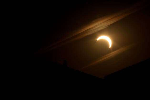 12.08.2026, Zeitgeschehen, Sonnenfinsternis im Agusut 2026 Rühen *** August 12, 2026, Current Events, Solar Eclipse in August 2026 in Rühen