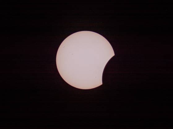 Rottenburg am Neckar partielle Sonnenfinsternis in Deutschland am 12.08.2026 Der Mond beginnt sich vor die Sonne zu schieben, partielle Sonnenfinsternis in Deutschland am 12.08.2026, *** Rottenburg am Neckar: Partial solar eclipse in Germany on August 12, 2026. The Moon begins to move in front of the Sun; partial solar eclipse in Germany on August 12, 2026, Copyright: xEibner-Pressefoto FlorianxSchustx EP_FSU