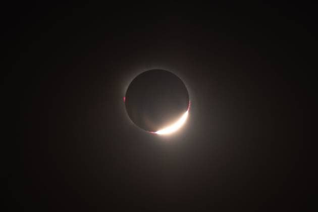 August 12, 2026, Guadalajara, Spain: GUADALAJARA, SPAIN Ã¢â‚¬ AUGUST 12, 2026: A partial solar eclipse is visible in the sky over Guadalajara as the Moon passes between the Earth and the Sun, partially obscuring the solar disk. The astronomical phenomenon was observed across parts of Spain and other regions. Guadalajara Spain  - ZUMAq101 20260812_zna_q101_193 Copyright: xAdrioÂ¡NxDuroÂ¡NxMedianox