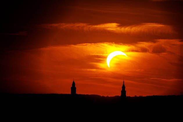 Saules užtemimas Kaune. 2026-08-12, Kaunas Kaunas Lietuva *** Solar Eclipse in Kaunas on August 12, 2026, Kaunas, Kaunas, Lithuania  Copyright: xErikasxOvcarenkox
