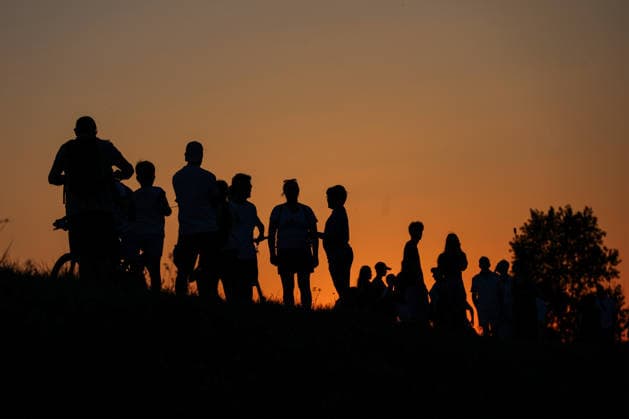 Solar eclipse in Croatia People watch the moon partially covers the sun during a solar eclipse in Zagreb, Croatia, August 12, 2026  IgorxKralj PIXSELL