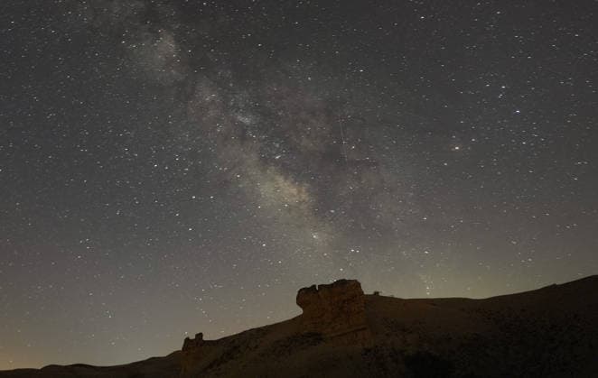 Perseid meteor shower in Turkiye s Konya KONYA, TURKIYE - AUGUST 12: A shooting star lights up the sky during the perseid meteor shower with Milky Way Galaxy near the Kusca Fairy Chimneys in the Cihanbeyli district of Konya, Turkiye, on August 12, 2026. Ercin Erturk Anadolu Konya Turkey. Editorial use only. Please get in touch for any other usage.  Copyright: x2026xAnadoluxErcinxErturkx