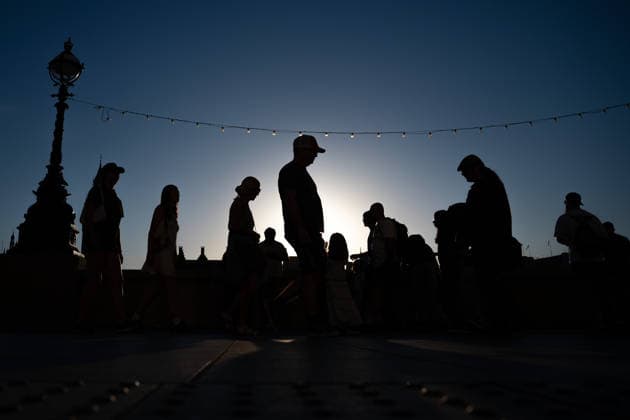 Partial Solar Eclipse observed in London LONDON, UNITED KINGDOM - AUGUST 12: A partial solar eclipse is observed as the Moon passed between the Sun and Earth in London, United Kingdom on August 12, 2026. Rasid Necati Aslim Anadolu London United Kingdom. Editorial use only. Please get in touch for any other usage.  Copyright: x2026xAnadoluxRasidxNecatixAslimx