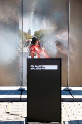65 Jahre Mauerbau, Pressekonferenz auf dem Platz des 18. März, Berlin, 12.08.2026 bei der Pressekonferenz zu 65 Jahre Mauerbau auf dem Platz des 18. März in Berlin am 12.08.26 Berlin Platz des 18. März *** 65th Anniversary of the Construction of the Berlin Wall, Press Conference at Platz des 18. März, Berlin, August 12, 2026, at the press conference marking the 65th anniversary of the construction of the Berlin Wall at Platz des 18. März in Berlin on August 12, 2026, Berlin, Platz des 18. März Copyright: xAnitaxBuggex