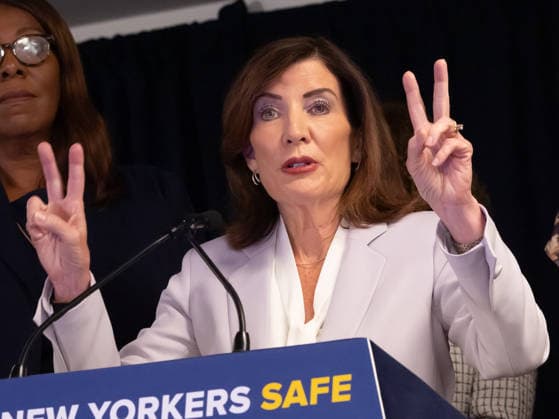 Governor Hochul Press Conference on ICE Overreach Featuring: Governor Kathy Hochul Where: New York, New York, United States When: 12 Aug 2026 Credit: Janet Mayer INSTARimages.com EDITORIAL USE ONLY. NOT FOR USE BY NEWSPAPERS BASED IN THE UK. Copyright: xx instar55913000