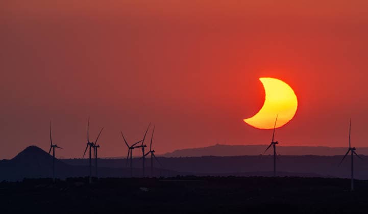 Total Eclipse Priorat, Tarragona Catalonia Spain A view of the total solar eclipse in Catalonia, on August 12, 2026 ESP Copyright: xS.xRosx