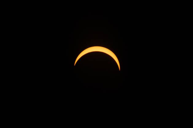 Sonnenfinsternis vom 12.08.2026 über Warstein im Sauerland Detailaufnahme der Sonne, aufgenommen bei Warstein. Das Bild wurden mithilfe von KI entrauscht. *** Solar eclipse on August 12, 2026, over Warstein in the Sauerland region; close-up of the Sun, taken near Warstein. The image was denoised using AI. Copyright: xx xChantalxAndersx