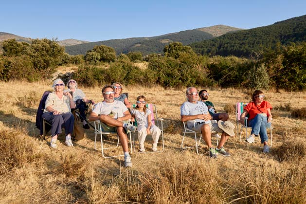 August 12, 2026, Segovia, Segovia, Spain: View during the total solar eclipse of 2026. This is the first total solar eclipse visible from the Iberian Peninsula in over a century. The path of totality crosses Spain from west to east and passes through numerous provincial capitals, Segovia Spain - ZUMAc260 20260812_zep_c260_028 Copyright: xMikexChicorrox