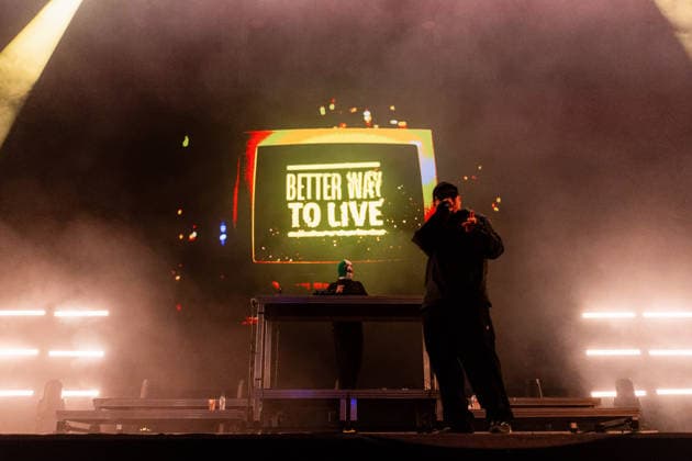 August 13, 2026, Paredes De Coura, Portugal: Irish hip?hop trio, Kneecap seen performing on the Vodafone Stage during Vodafone Paredes de Coura. Paredes De Coura Portugal - ZUMAs197 20260813_aaa_s197_017 Copyright: xDiogoxBaptistax