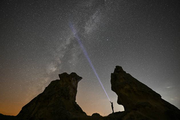 Meteor shower observed in Eskisehir ESKISEHIR, TURKIYE - AUGUST 13: Meteor shower is observed in Seyitgazi district of Eskisehir, Turkiye on August 13, 2026. Aytug Can Sencar Anadolu Eskisehir Turkey. Editorial use only. Please get in touch for any other usage.  Copyright: x2026xAnadoluxAytugxCanxSencarx