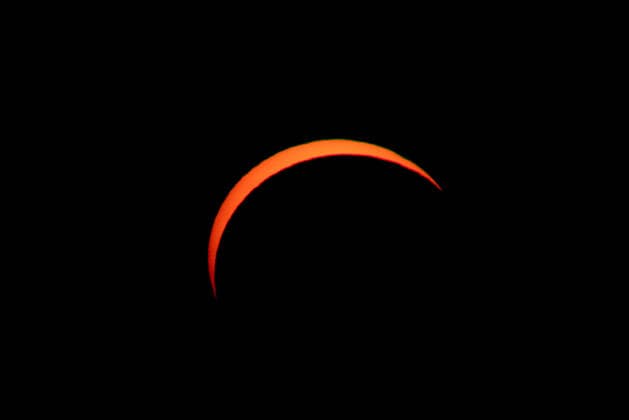 RECORD DATE NOT STATED Solar Eclipse Seen From Caldano Tower In Lumio - Corsica The solar eclipse is seen from the Caldano Tower in Lumio, Corsica, France on August 12, 2026, as hundreds of people gather at this prime vantage point overlooking the Bay of Calvi to admire the rare spectacle. Photo by Shootpix ABACAPRESS.COM Lumio France  Copyright: xShootpix ABACAx