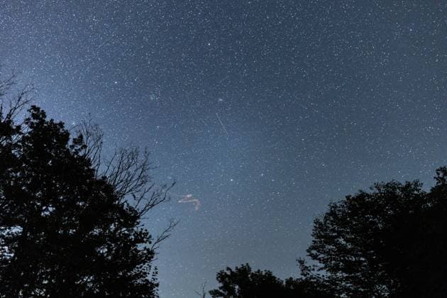 Russia Perseid Meteor Shower 9221384 13.08.2026 A view shows the Milky Way in a starry sky during the annual Perseid meteor shower, in Krasnodar region, Russia. Vitaly Timkiv Sputnik Krasnodar region Russia  Copyright: xVitalyxTimkivx
