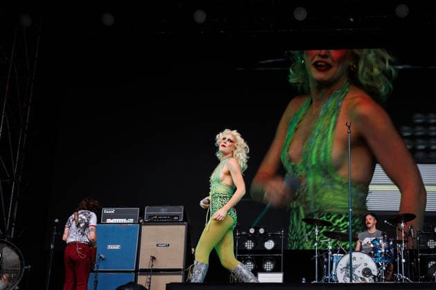 Amyl and The Sniffers live at Oyafestivalen 2026 Oslo, Norway. 12th, August 2026. The Australian punk band Amyl and The Sniffers performs a live concert during the Norwegian music festival Oyafestivalen 2026 in Oslo. Here vocalist Amy Taylor is seen live on stage. Norway, Oslo  Copyright: xGonzalesxPhoto KetilxMartinsenx