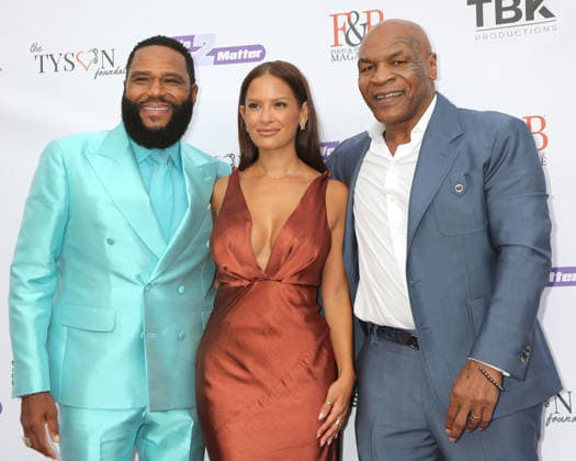 August 12, 2026, Los Angeles, California, USA: LOS ANGELES - AUG 12: Anthony Anderson, Rocsi Diaz, Mike Tyson at the Mike Tyson and We2Matter Annual Fundraiser Gala at the Taglyan Complex on August 12, 2026 in Los Angeles, CA Los Angeles USA - ZUMAb170 20260812_aap_b170_041 Copyright: xKayxBlakex