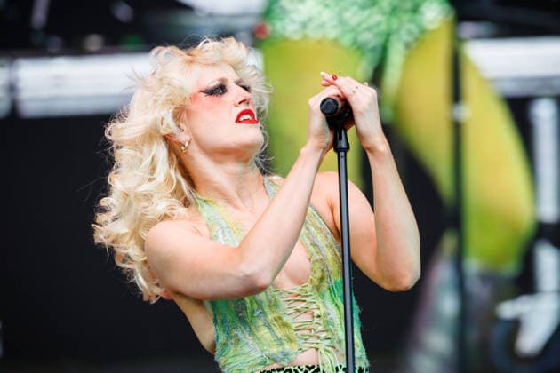 Amyl and The Sniffers live at Oyafestivalen 2026 Oslo, Norway. 12th, August 2026. The Australian punk band Amyl and The Sniffers performs a live concert during the Norwegian music festival Oyafestivalen 2026 in Oslo. Here vocalist Amy Taylor is seen live on stage. Norway, Oslo  Copyright: xGonzalesxPhoto KetilxMartinsenx