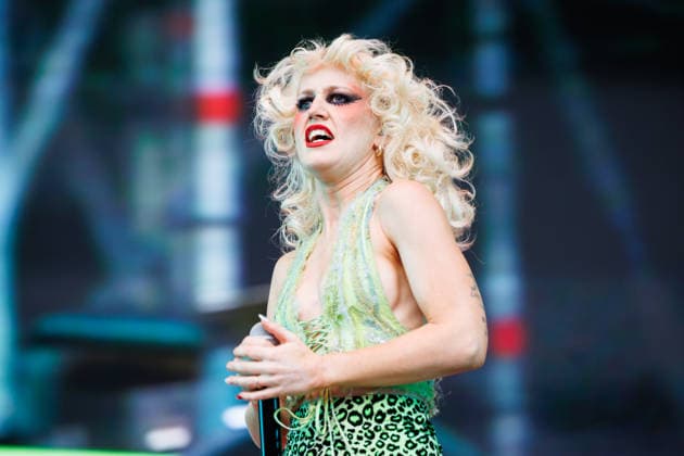 Amyl and The Sniffers live at Oyafestivalen 2026 Oslo, Norway. 12th, August 2026. The Australian punk band Amyl and The Sniffers performs a live concert during the Norwegian music festival Oyafestivalen 2026 in Oslo. Here vocalist Amy Taylor is seen live on stage. Norway, Oslo  Copyright: xGonzalesxPhoto KetilxMartinsenx