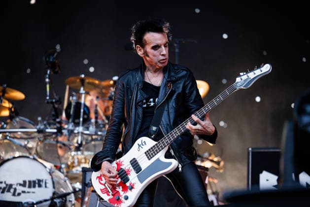 The Cure live at Oyafestivalen 2026 Oslo, Norway. 12th, August 2026. The English rock band The Cure performs a live concert during the Norwegian music festival Oyafestivalen 2026 in Oslo. Here bass player Simon Gallup is seen live on stage. Norway, Oslo  Copyright: xGonzalesxPhoto KetilxMartinsenx