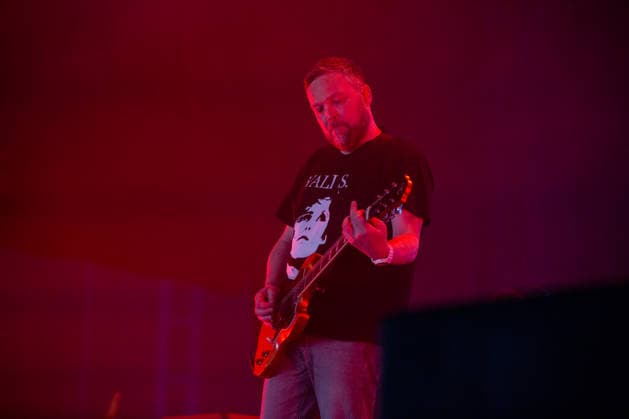 Mogwai live at Oyafestivalen 2026 Oslo, Norway. 12th, August 2026. The Scottish post-rock band Mogwai performs a live concert during the Norwegian music festival Oyafestivalen 2026 in Oslo. Here musician Barry Burns is seen live on stage. Norway, Oslo  Copyright: xGonzalesxPhoto Per-OttoxOppix