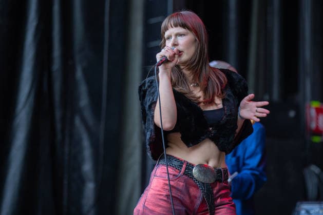 Fuzzycat Organ Quartet live at Oyafestivalen 2026 Oslo, Norway. 12th, August 2026. The Norwegian band Fuzzycat Organ Quartet performs a live concert during the Norwegian music festival Oyafestivalen 2026 in Oslo. Here vocalist Synne Hellebo is seen live on stage. Norway, Oslo  Copyright: xGonzalesxPhoto Per-OttoxOppix