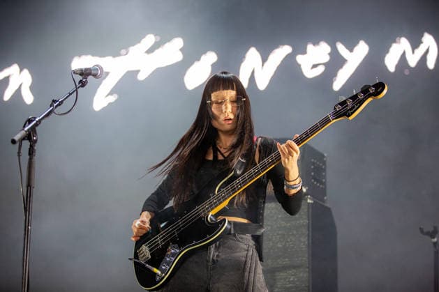 Sailor Honeymoon live at Oyafestivalen 2026 Oslo, Norway. 12th, August 2026. The South Korean punk rock band Sailor Honeymoon performs a live concert during the Norwegian music festival Oyafestivalen 2026 in Oslo. Here singer and bass player Kim Yerim is seen live on stage. Norway, Oslo  Copyright: xGonzalesxPhoto Per-OttoxOppix