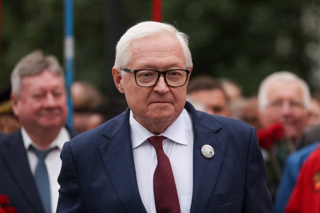 13.08.2026. Russia. Moscow. Russian Deputy Foreign Minister Sergei Ryabkov at the flower-laying ceremony dedicated to the 100th anniversary of the birth of Cuban Revolutionary leader Fidel Castro in Fidel Castro Square. Alexey Belkin NEWS.ru BelkinxAlexey