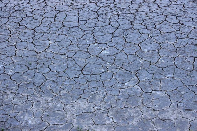 13.08.2026, Deutschland, NRW, Wetter, Hitze, Flüsse, Niedrigwasser, Trockenheit, Durch die Hitze ist das Rhein-Wasser in Düsseldorf extrem gesunken, was für Schiffe immer problematischer wird, ausgetrockneter Boden, Deutschland *** August 13, 2026, Germany, North Rhine-Westphalia, Weather, Heat, Rivers, Low Water Levels, Drought, Due to the heat, the water level of the Rhine in Düsseldorf has dropped dramatically, which is becoming increasingly problematic for ships; dried-up riverbed, Germany Copyright: xD.xKerlekin SnowfieldxPhotographyx SF130826RheinD11