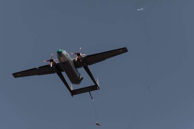 Anniversary of the D-Day Parachute Drop PHOTOPQR NICE MATIN CAMILLE DODET Le Muy August 13, 2026 Photo PQR Camille Dodet Var Matin August 13, 2026 Le Muy, Var On the occasion of the 82nd anniversary of the D-Day landings, a parachute drop featuring paratroopers in period gear from the Nord 2501 aircraft took place at the Domaine de la Combe in Le Muy, southern France, on August 13, 2026. Marking the 82nd anniversary of the landings, Paratroopers drop in period gear, Le Muy, France  Copyright: xPHOTOPQR NICExMATIN MAXPPPxCAMILLExDODETx 20260813NIM5558 20260813NIM5558