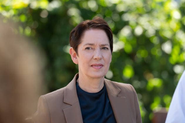 Silke GORISSEN, Gorißen, CDU, Ministerin fuer Landwirtschaft und Verbraucherschutz des Landes Nordrhein-Westfalen, Portraet, Porträt, Portrait, Angeschnittenes Einzelbild, Einzelmotiv, Silke GORISSEN, GorißÂüen, CDU, Ministerin fuer Landwirtschaft und Verbraucherschutz des Landes Nordrhein-Westfalen, besucht auf ihrer NRW-is(s)t-gut-Tour den Hof Keil in Reken, 13.08.2026. *** Silke GORISSEN, Gorißen, CDU, Minister of Agriculture and Consumer Protection for the State of North Rhine-Westphalia, portrait, cropped single image, single subject, Silke GORISSEN, Gorißen, CDU, Minister of Agriculture and Consumer Protection for the State of North Rhine-Westphalia, visits the Keil Farm in Reken as part of her NRW is gut tour, August 13, 2026