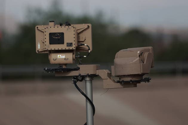 Mexican and US forces conduct joint binational security exercise along border EL PASO, TEXAS, US - AUGUST 13: A view of military equipment as Mexican and US military and law enforcement personnel take part in a joint binational security exercise along the border between Ciudad Juarez, Mexico, and El Paso, Texas, United States on August 13, 2026. The bilateral operation featured simultaneous deployments on both sides of the Rio Grande, incorporating specialized tactical units and low-flying helicopters to demonstrate rapid-response capabilities and strategic coordination against potential border threats. Christian Torres Anadolu Texas United States. Editorial use only. Please get in touch for any other usage.  Copyright: x2026xAnadoluxChristianxTorresx