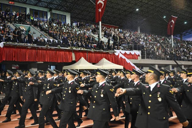 Turkish Gendarmerie and Coast Guard Academy Graduation Ceremony in Ankara ANKARA, TURKIYE - AUGUST 13: A view from Gendarmerie and Coast Guard Academy Graduation Ceremony at Gendarmerie and Coast Guard Academy in Beytepe district of Ankara, Turkiye on August 13, 2026. Mehmet Ali Ozcan Anadolu Ankara Turkey. Editorial use only. Please get in touch for any other usage.  Copyright: x2026xAnadoluxMehmetxAlixOzcanx