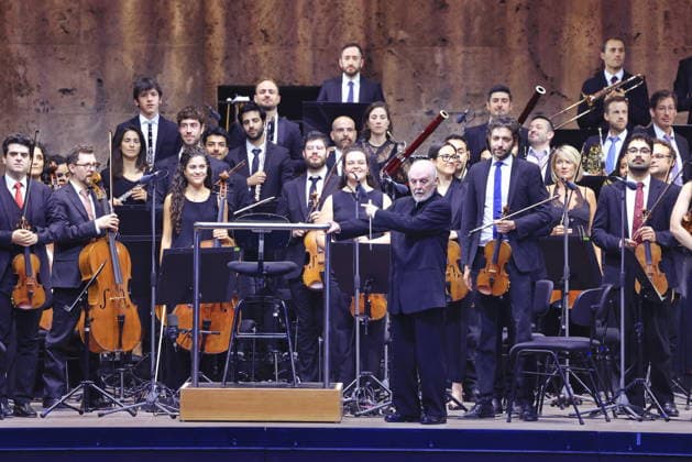 13.08.2026, West-Eastern Divan Orchestra, Dirigent Daniel Barenboim & Yo-Yo Ma, Berlin, Waldbühne, Berlin *** August 13, 2026, West-Eastern Divan Orchestra, conducted by Daniel Barenboim and Yo-Yo Ma, Berlin, Waldbühne, Berlin