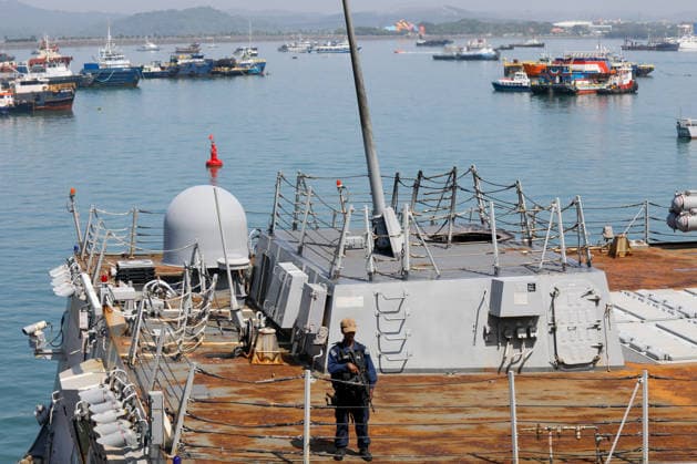US and Panamanian forces conduct joint maritime operations during PANAMAX 2026 exercise PANAMA CITY, PANAMA - AUGUST 13: U.S. Coast Guard and Panamanian maritime vessels conduct joint operations during the PANAMAX 2026 security exercise in Panama on August 13, 2026. Held live and in the field for the first time since 2012, the 11-day multinational exercise brought together forces from the U.S., Panama, and 17 partner nations to strengthen regional readiness, enhance interoperability, and train in protecting the Panama Canal. Daniel Gonzalez Anadolu Panama City Panama. Editorial use only. Please get in touch for any other usage.  Copyright: x2026xAnadoluxDanielxGonzalezx