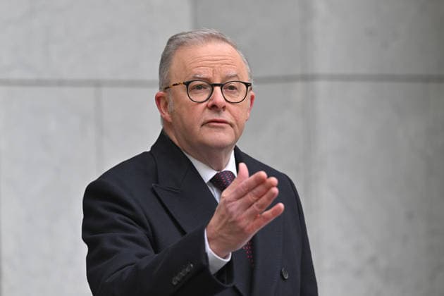 ANTHONY ALBANESE PRESSER, Prime Minister Anthony Albanese speaks to journalists at a press conference at Parliament House in Canberra, Friday, August 14, 2026. ( NO ARCHIVING CANBERRA AUSTRALIAN CAPITAL TERRITORY AUSTRALIA  Copyright: xMICKxTSIKASx 20260814164376640901