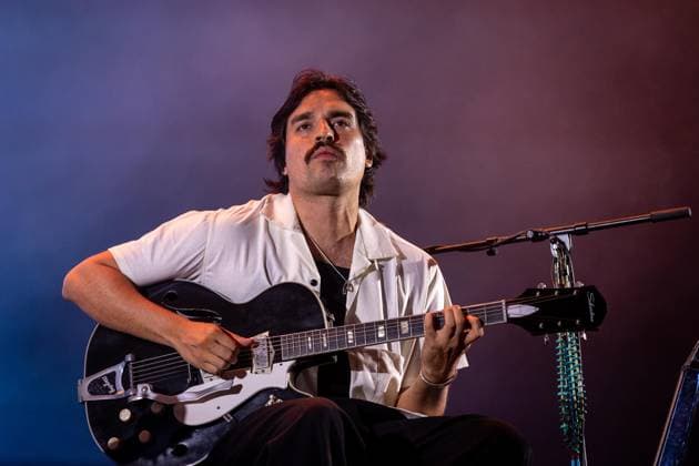 August 13, 2026, Paredes De Coura, Braga, Portugal: Estevan GutiÃ rrez, guitarist of the Swiss?Ecuadorian instrumental duo Hermanos GutiÃ rrez, performs on stage during the Vodafone Paredes de Coura. Paredes De Coura Portugal  - ZUMAs197 20260813_aaa_s197_210 Copyright: xDiogoxBaptistax