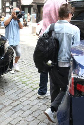 NEW YORK, NY- AUGUST 13: Kristen Stewart seen in Noho on August 13, 2026 in New York City. Copyright: xRWx