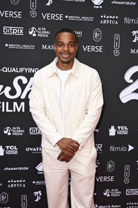 Los Angeles CA August 13: Hayden McLean the 2026 HollyShorts Film Festival on August 13, 2026 Credit: Michael Mattes USA  - ZUMAa123 20260813_zaa_a123_145 Copyright: xAdMediax